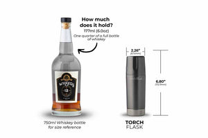 Torch Flask - Gunmetal