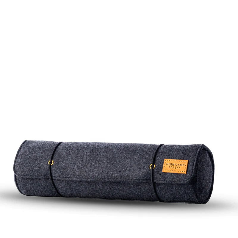 Flask Wool Case - 750 - Light Grey