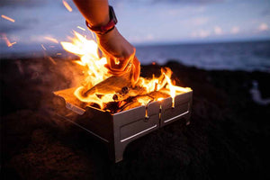 Wolf & Grizzly Fire Safe - Portable Collapsible Fire Pit
