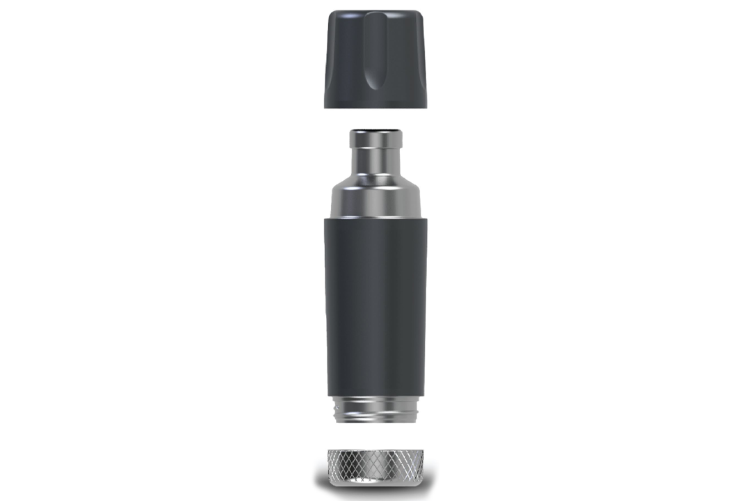 High Camp Flasks torch flask onyx